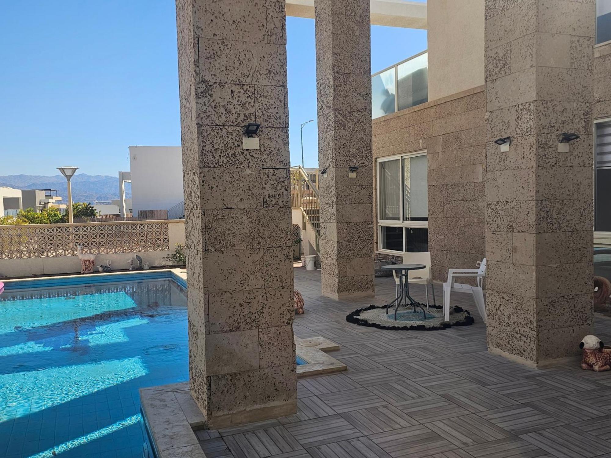 Villa Oasis Reef Resort Near The Sea -רק משפחות إيلات المظهر الخارجي الصورة